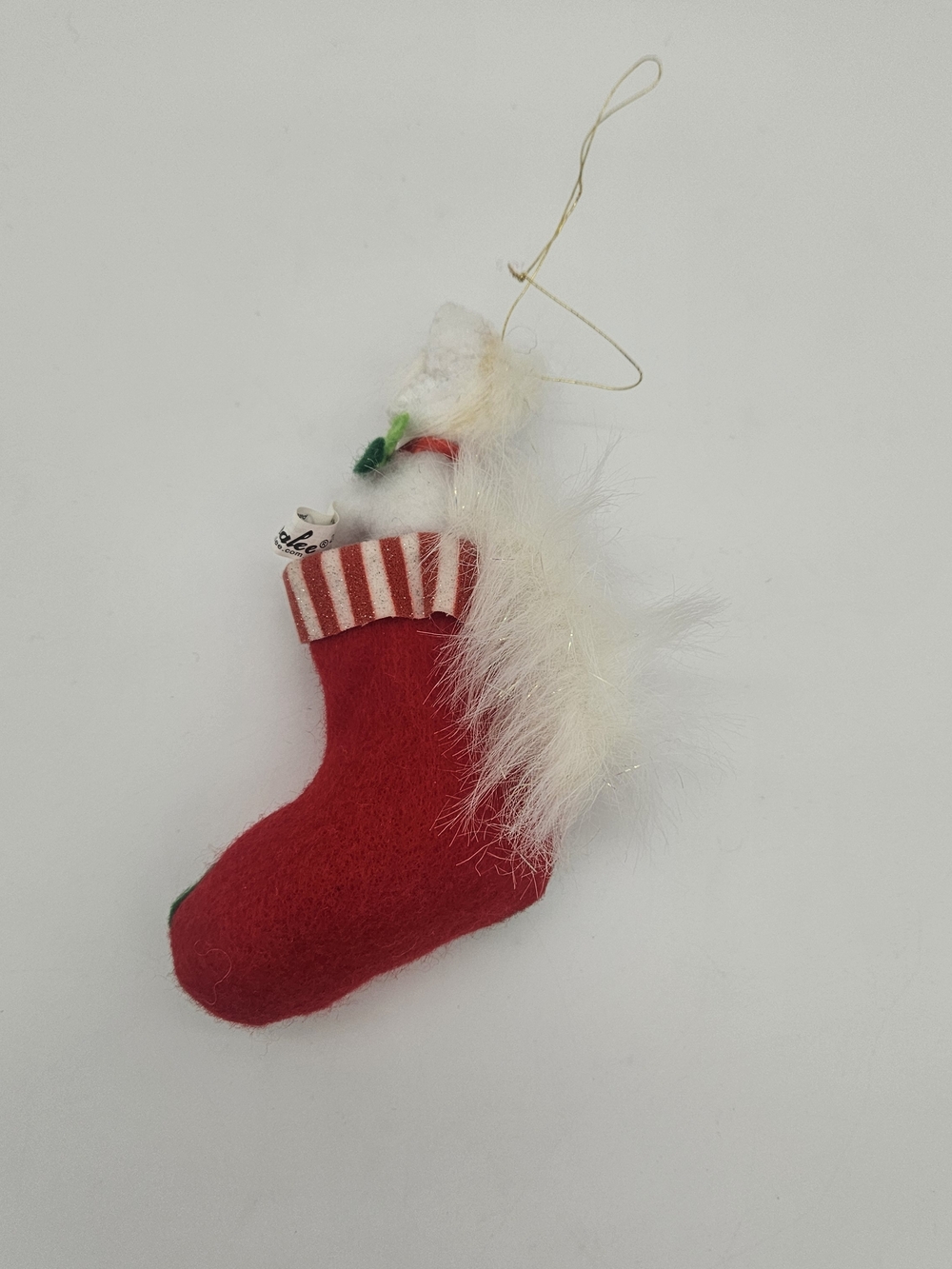 Annalee Shimmermint Kitty Holiday Ornament photo 2