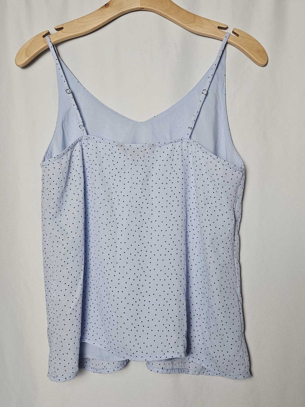 Banana Republic Light Blue Polka Dot Camisole photo 5