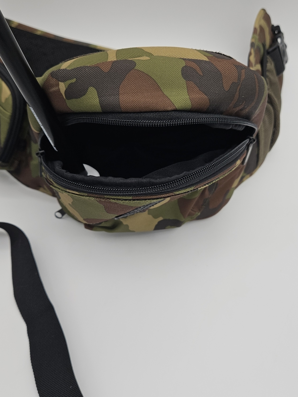 Tush Baby Unisex Camouflage Sling Belt Bag - Green Camo Baby Hip Seat Carrier photo 3