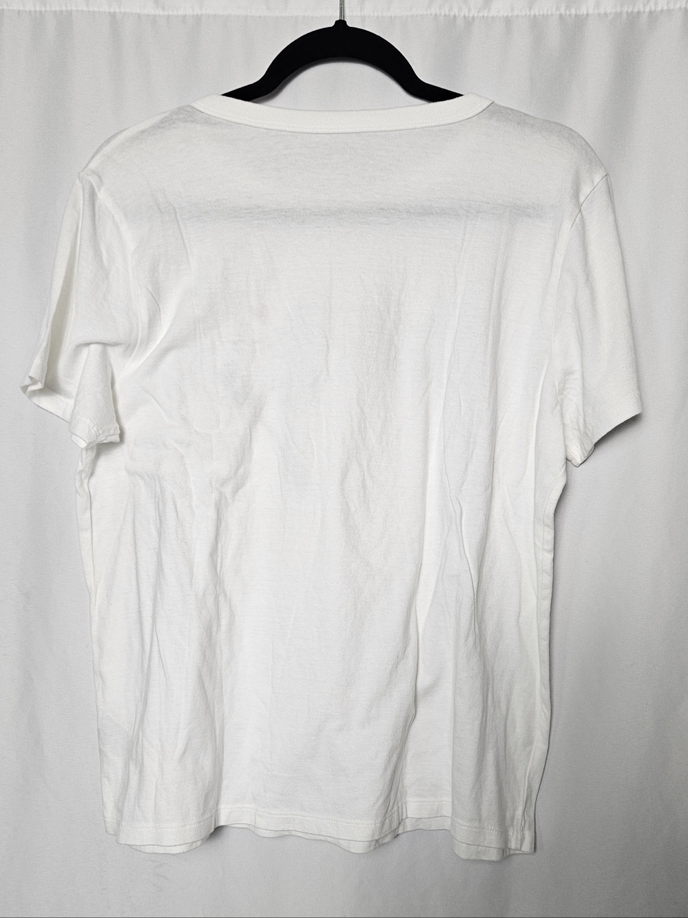 Old Navy White Graphic 'Pasta Lover's Social Club' Tee photo 3