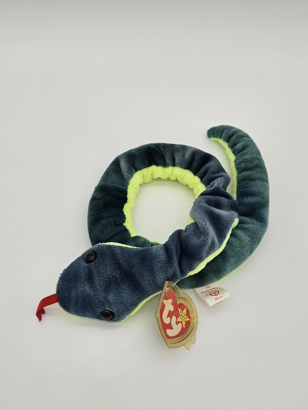 Ty Beanie Baby Snake - Hissy