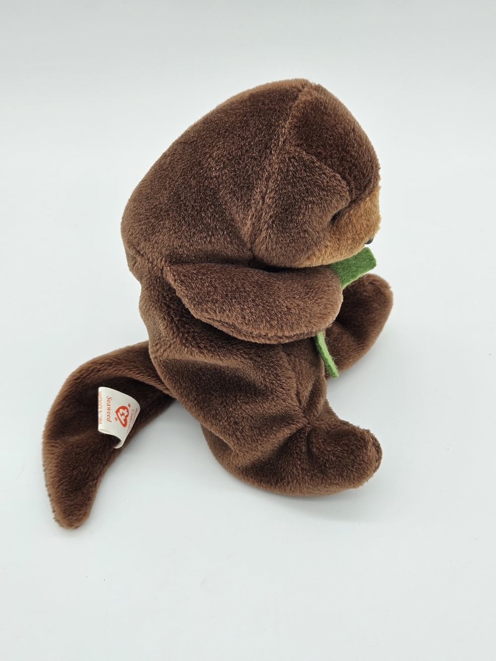 Ty Brown Otter Plush- Seaweed photo 2