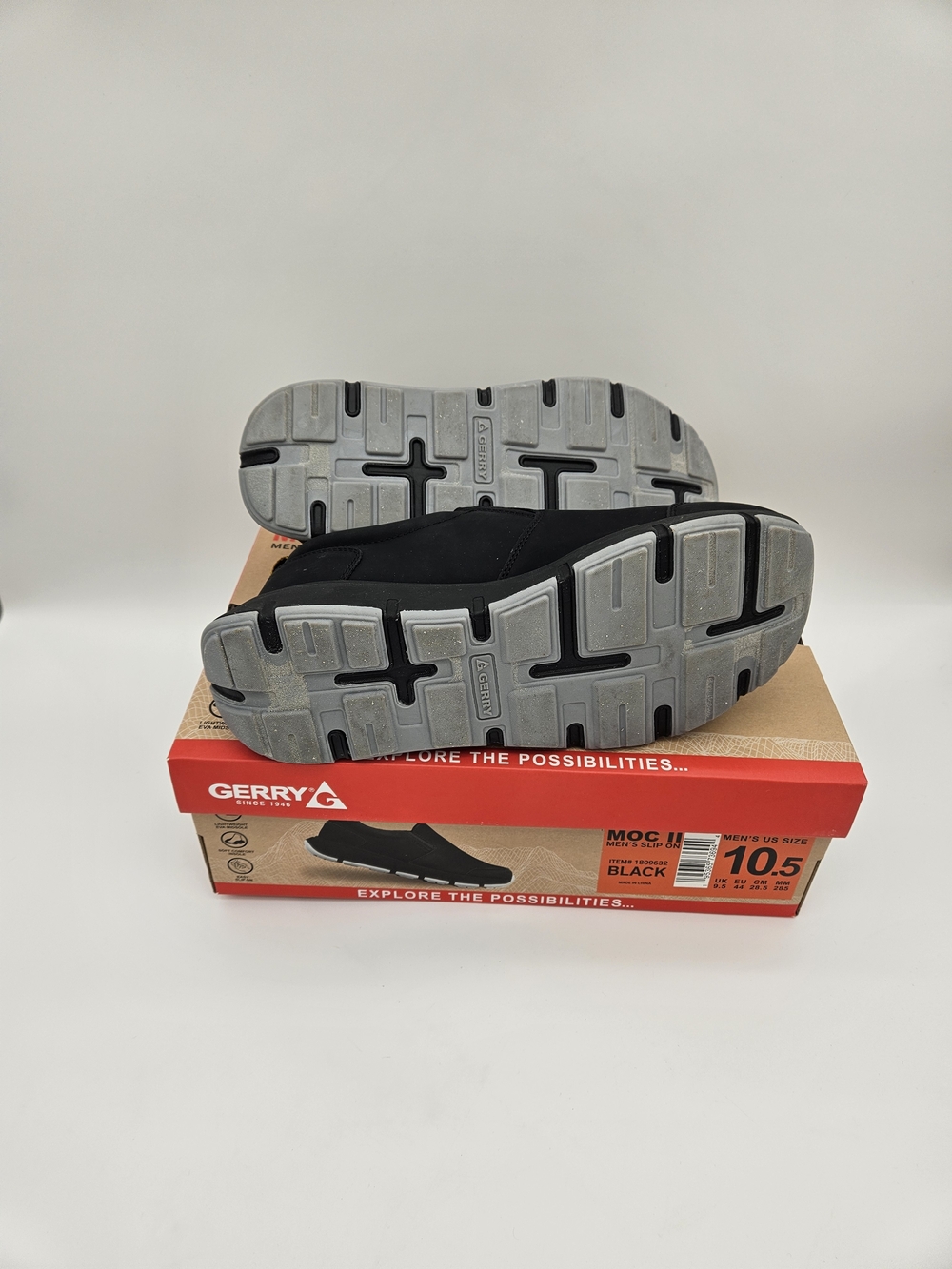 Gerry Weber Black Slip-On Comfort Loafers Size 10.5 photo 5