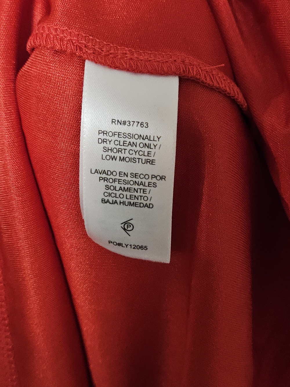 Laundry by Design Coral-Red Draped Mini Dress Size 4 photo 5