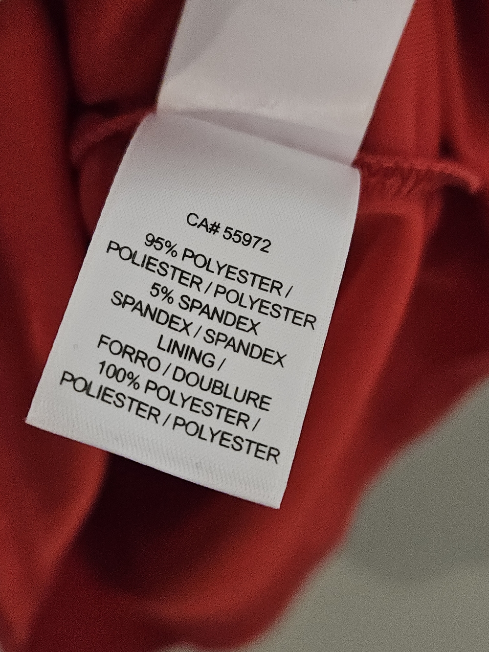 Laundry by Design Coral-Red Draped Mini Dress Size 4 photo 6