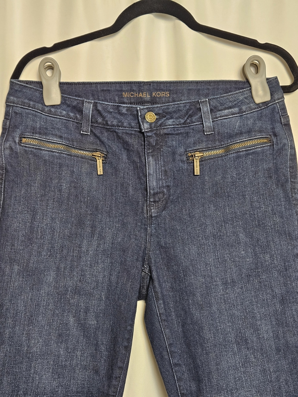 Michael Kors Women's Dark Blue Slim Jeans photo 2