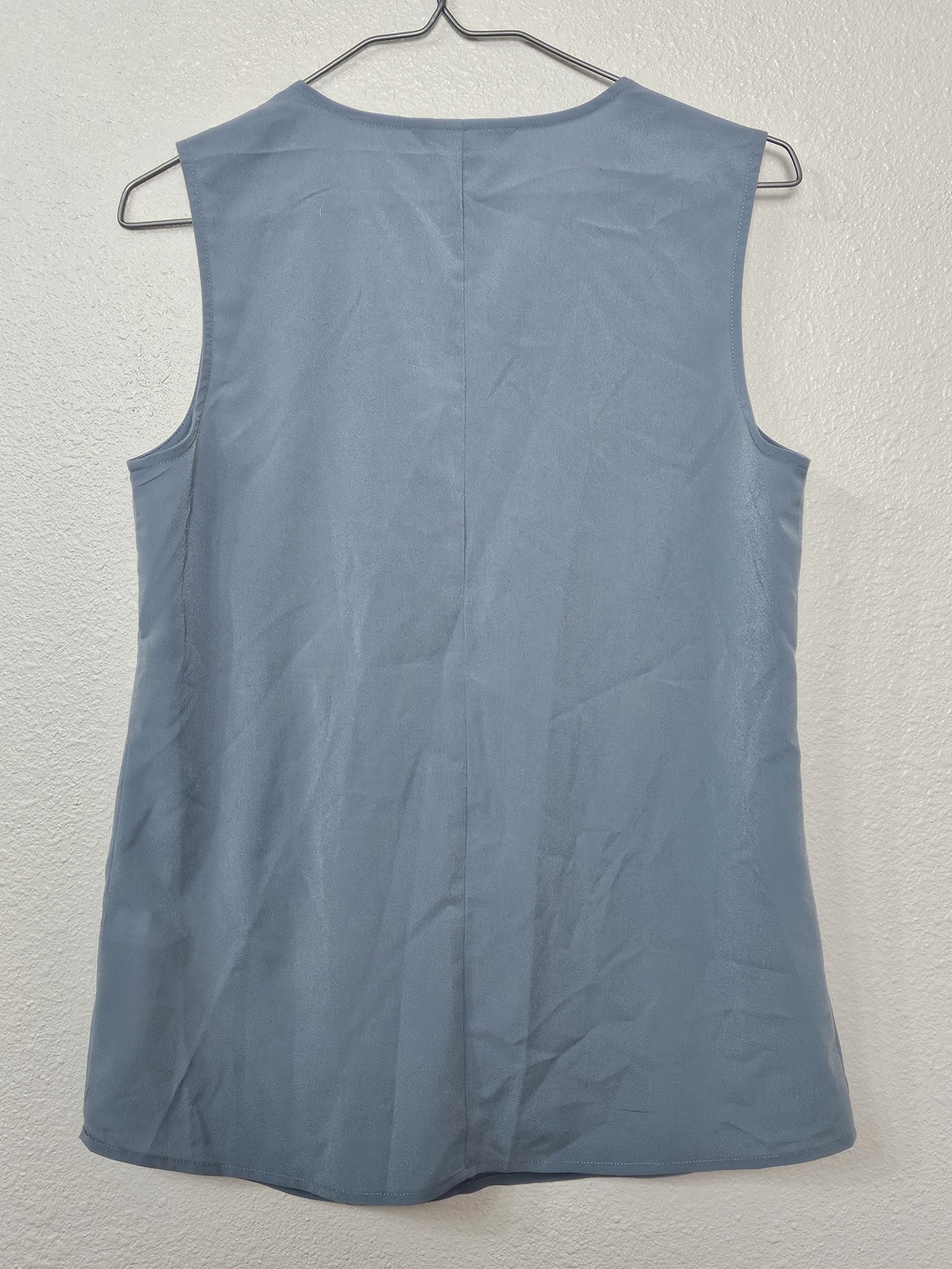 Banana Republic Dusty Blue Sleeveless Top Size XS photo 4