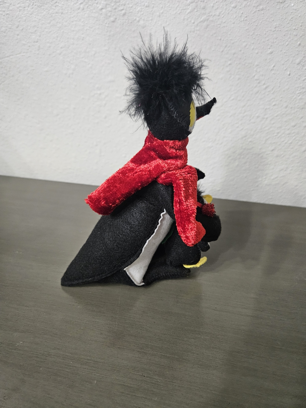 Annalee Penguin and Baby Pair Holiday Figurine 2013 photo 3
