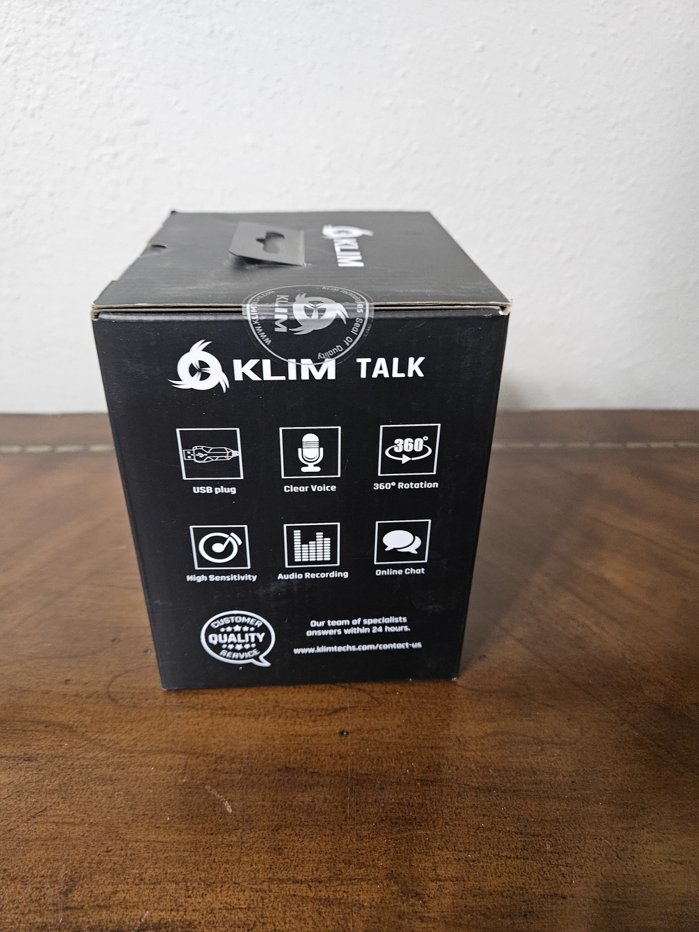KLIM Talk Multimedia Microphone - Black photo 4