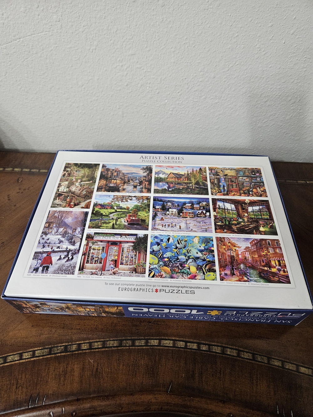 San Francisco Cable Car Heaven 1000-Piece Puzzle - Blue photo 2