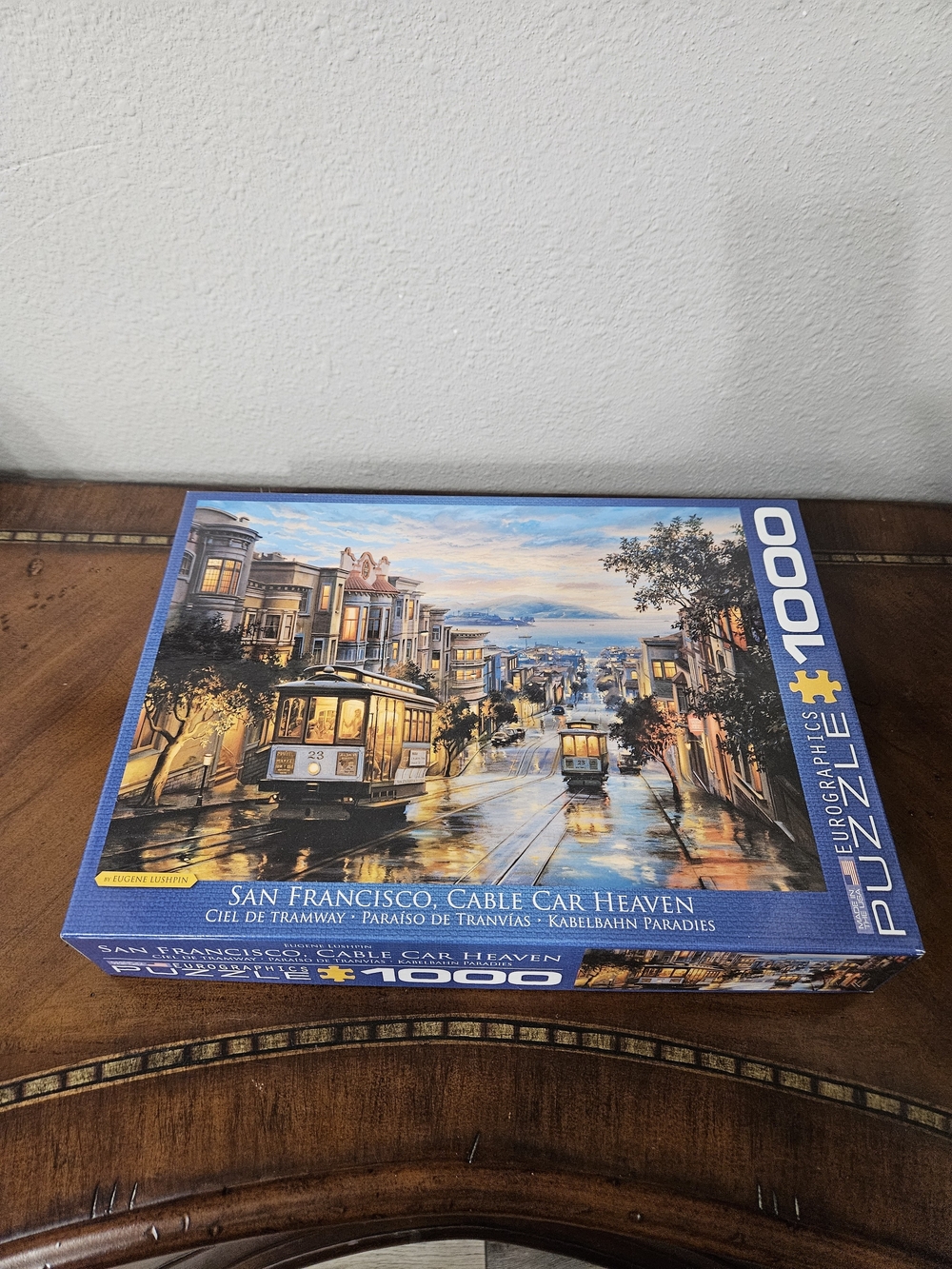 San Francisco Cable Car Heaven 1000-Piece Puzzle - Blue