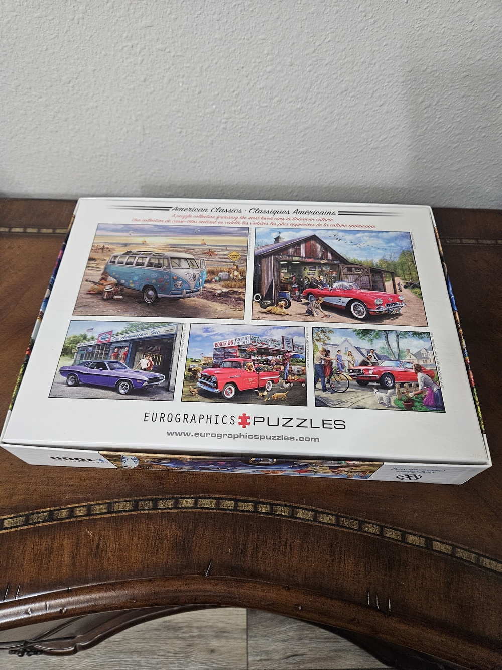 Eurographics 1000-Piece Beach Volkswagon Beetle Puzzle - Blue photo 2