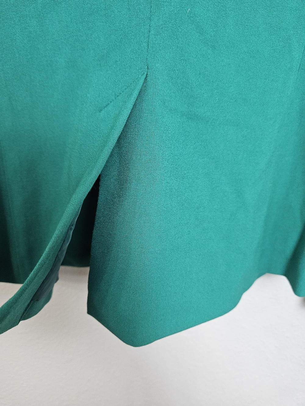 Apt. 9 Women's Green Single-Button Notch Lapel Blazer photo 6
