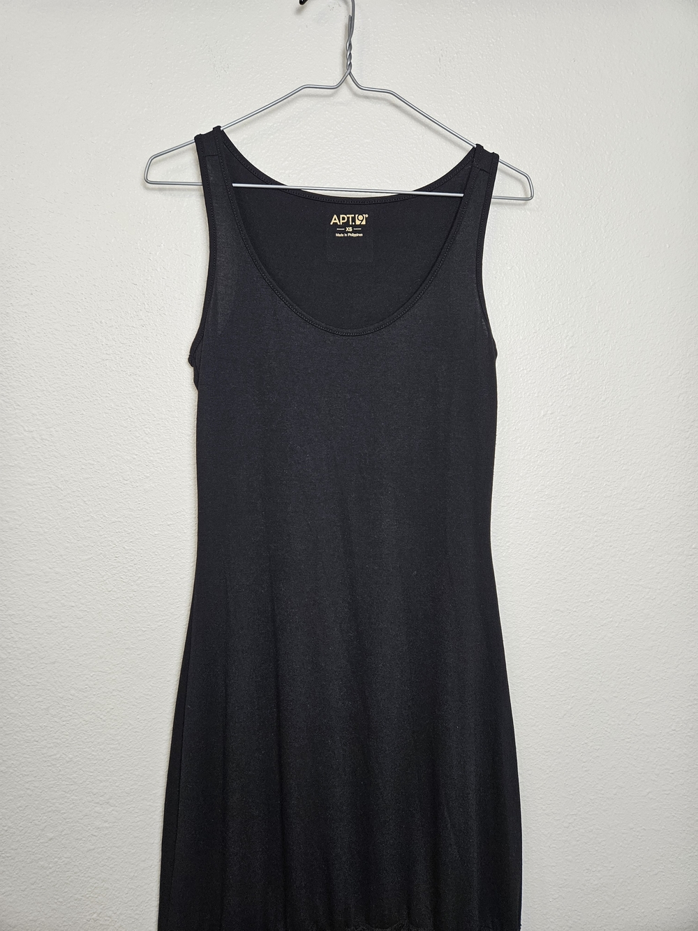 Apt. 9 Black Sleeveless Maxi Dress with Lace Trim Panels photo 3