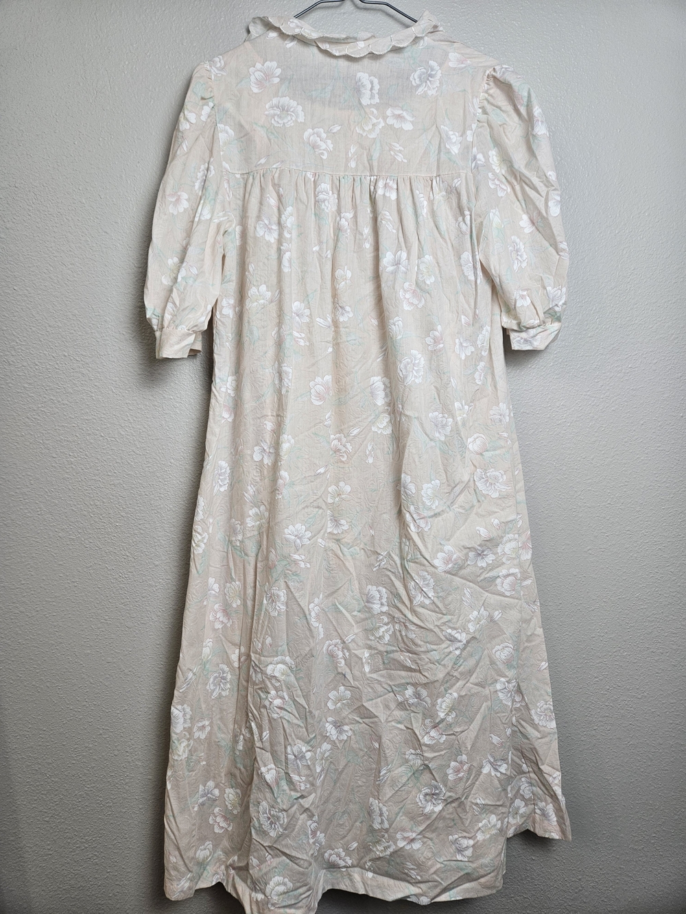 Vintage Cottagecore Komar Floral Housecoat Robe and Nightgown photo 4