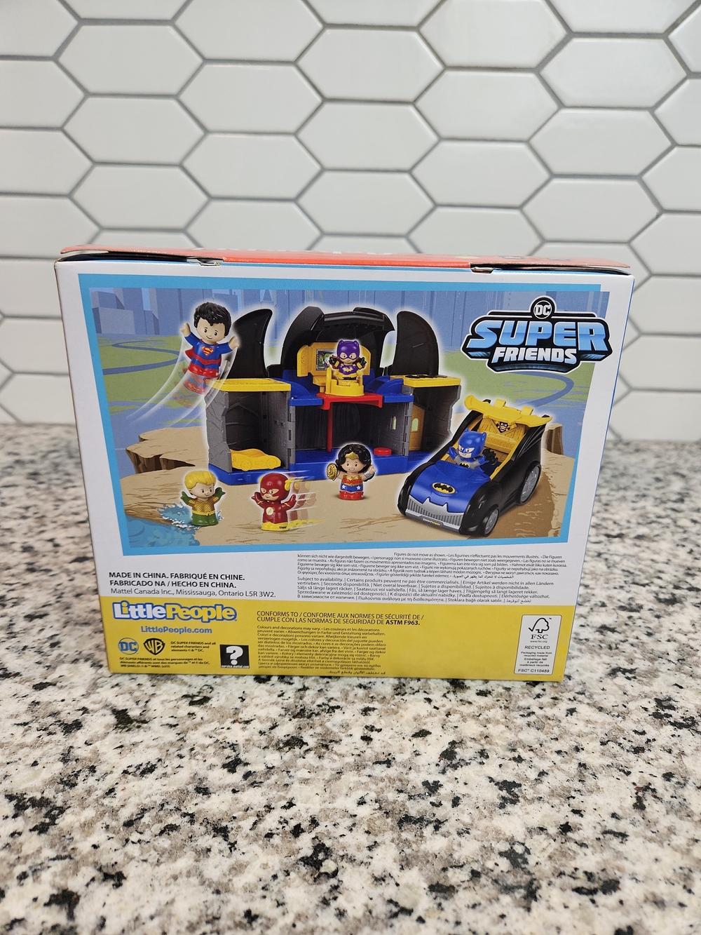 Fisher-Price Little People DC Super Friends 6-Figure Set photo 3