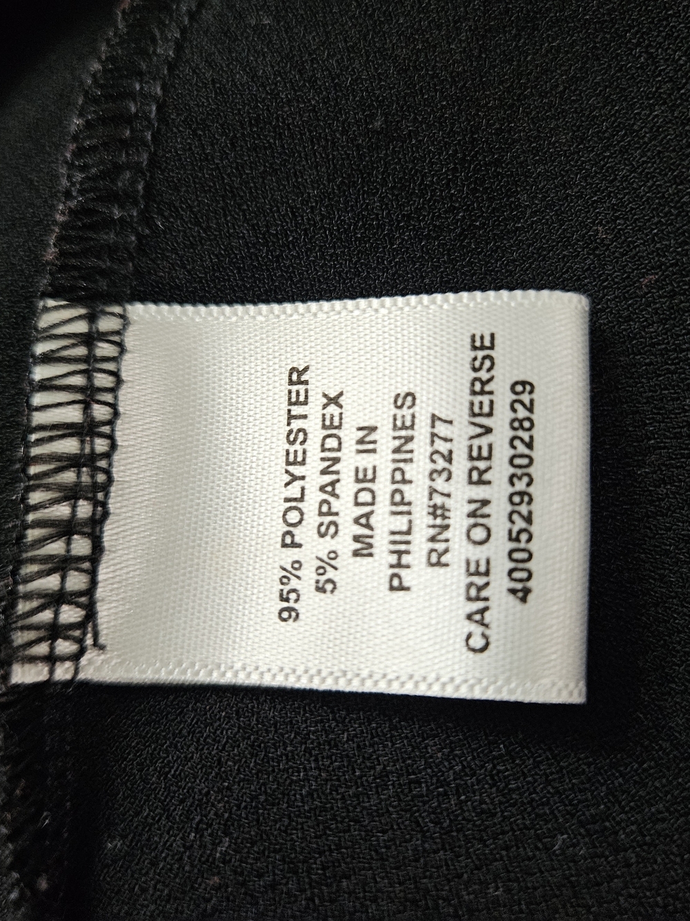 Elle Black Pleated Mock-Neck Cap-Sleeve Blouse Medium photo 4