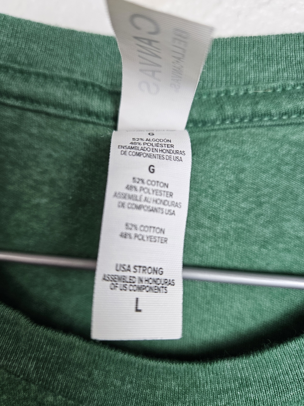 Green "Have Yourself a Merry Christmas" Graphic Tee Large photo 3
