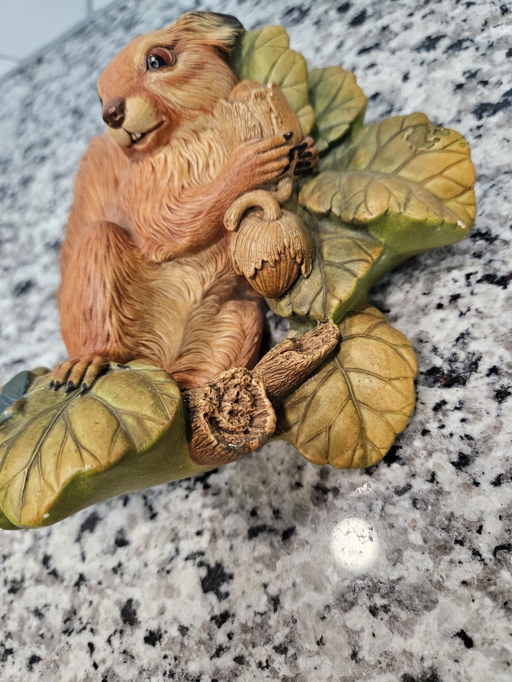 Vintage Bossons England Squirrel Figurine Hanging Wall Plaque Wildlife Series photo 4