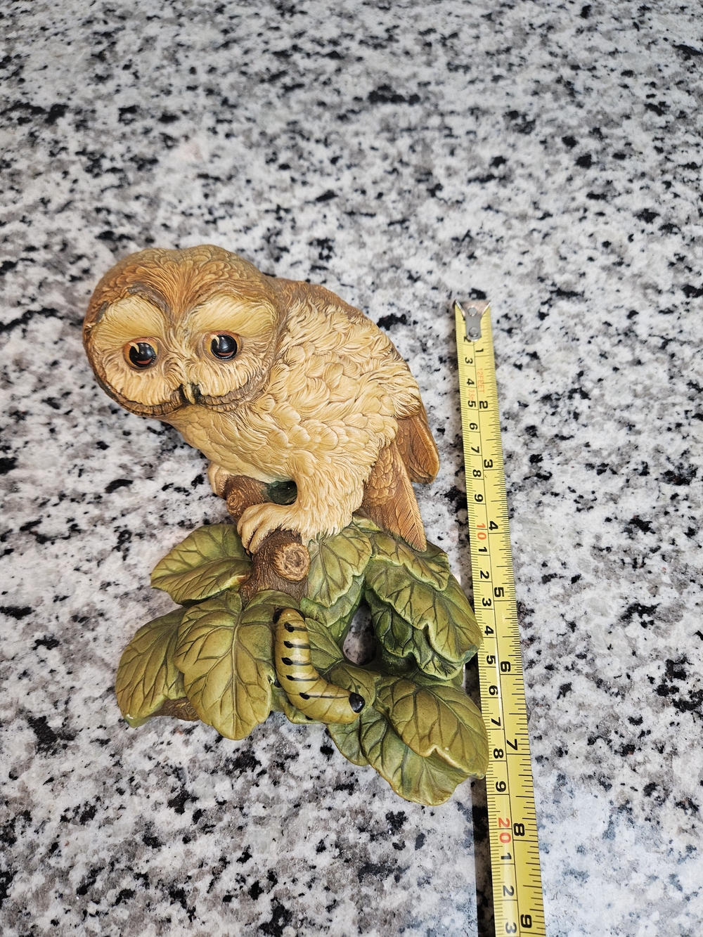 Vintage Bossons England Tawny Owl Figurine Hanging Wall Plaque Wildlife Series photo 4